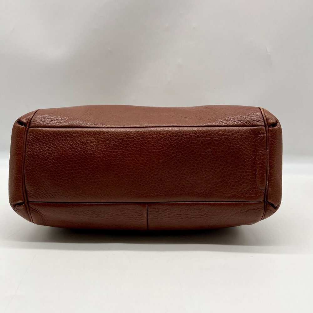 Coach Brown Leather Madison Collection Tote Bag - Picture 5 of 12